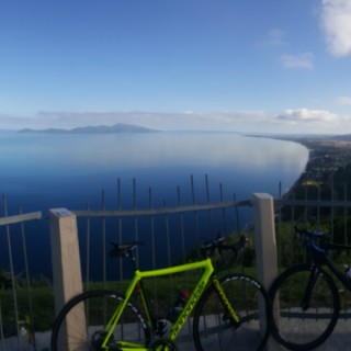 A stunner of a day at the top of Paekakariki, looking towards Kapiti Island, Wellington